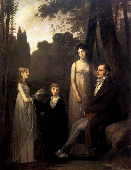 Pierre-Paul Prud hon Rutger Jan Schimmelpenninck with his Wife and Children